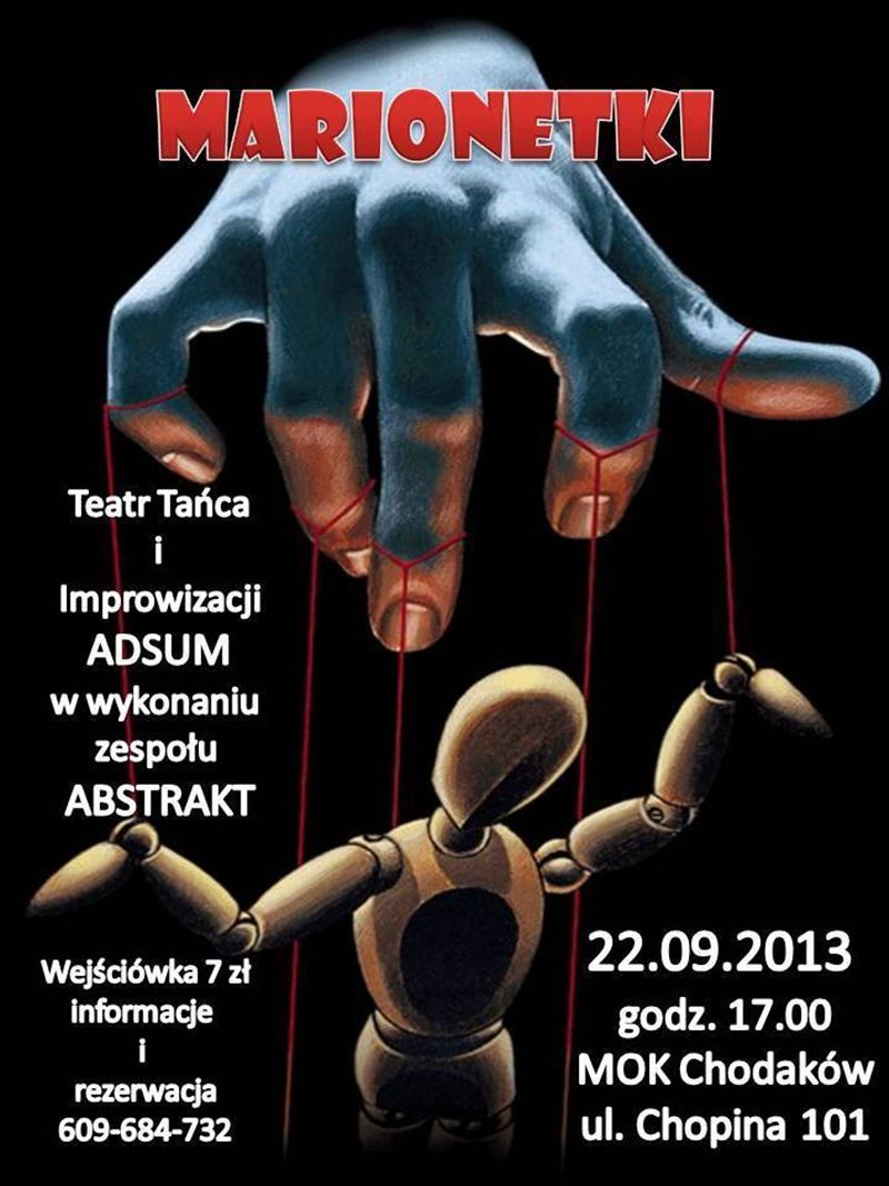 Już w niedzielę ABSTRAKT i MARIONETKI...