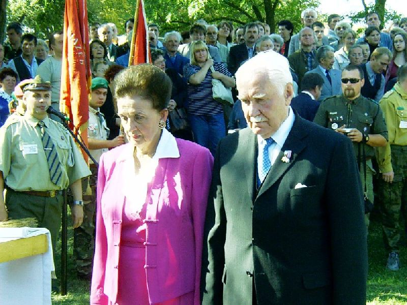 Pomnik Ryszarda Kaczorowskiego 21 września 2013
