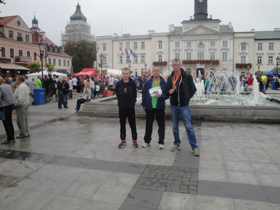 KM AKTYWNI Sochaczew i LKS OLYMP Błonie na 2. Półmaratonie Dwóch Mostów
