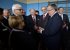 Wizyta Prezydenta RP Bronisława Komorowskiego