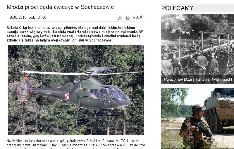 Nowa odsłona lotniska w Bielicach