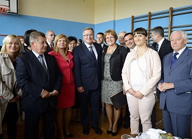 Wizyta Prezydenta RP na Ziemi Młodzieszyńskiej