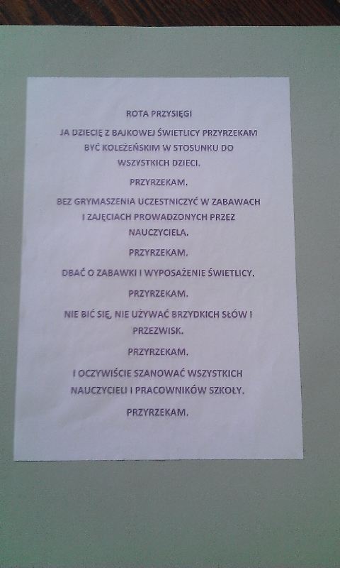 Otrzęsiny Świetliczaków
