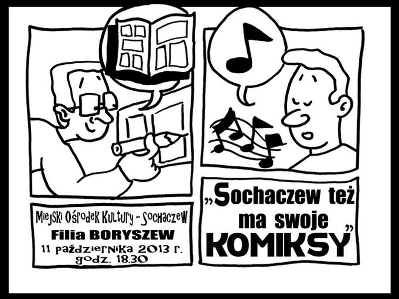 Łukasz Kuciński prezentuje swoje komiksy