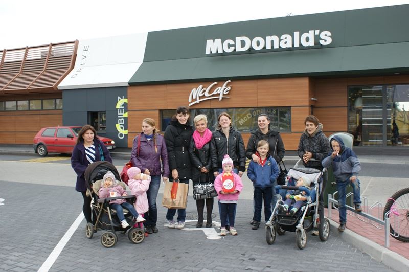 Kącik Rodzinny w Mc Donalds