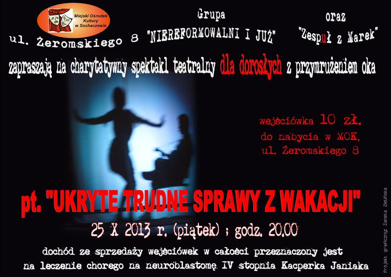 Spektakl dla chorego Kacperka Janiaka