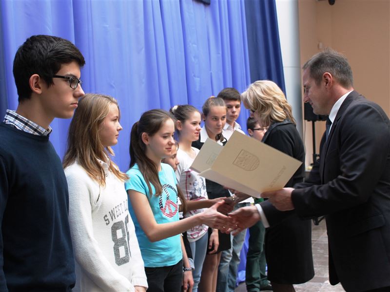 Najzdolniejsi i najbardziej pracowici uczniowie docenieni