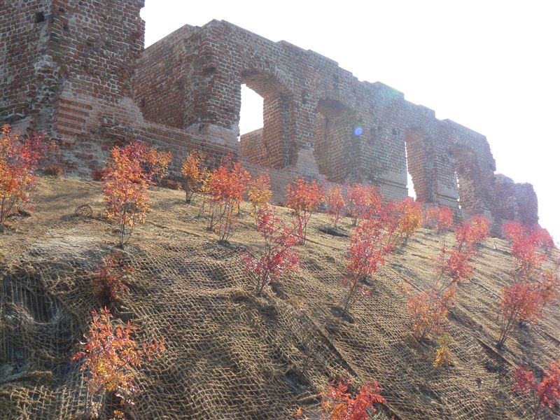 Urok odresteurowanych ruin naszego zamku