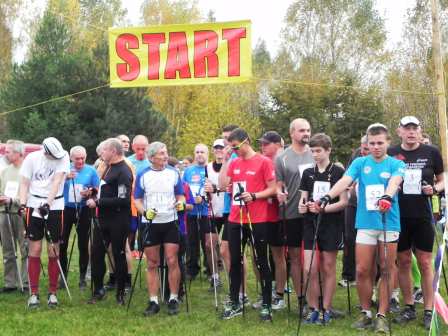 Grand Prix Kozłowa Biskupiego w Nordic Walking - 15.10.2013