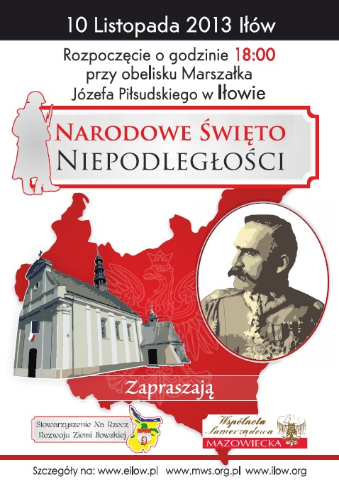 95 rocznica odzyskania niepodległości w Iłowie - 18.10.2013