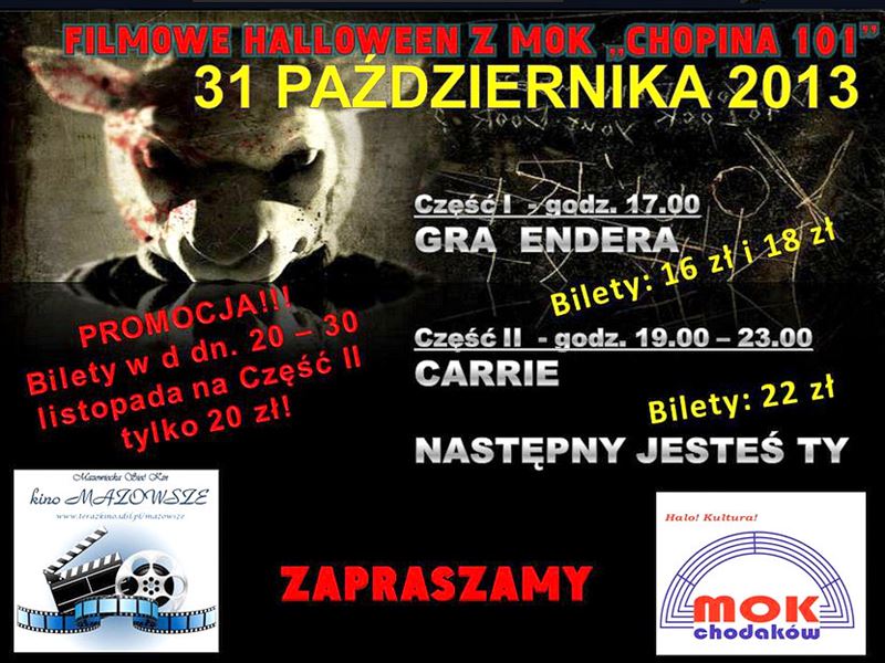 Maraton horrorów w MOK