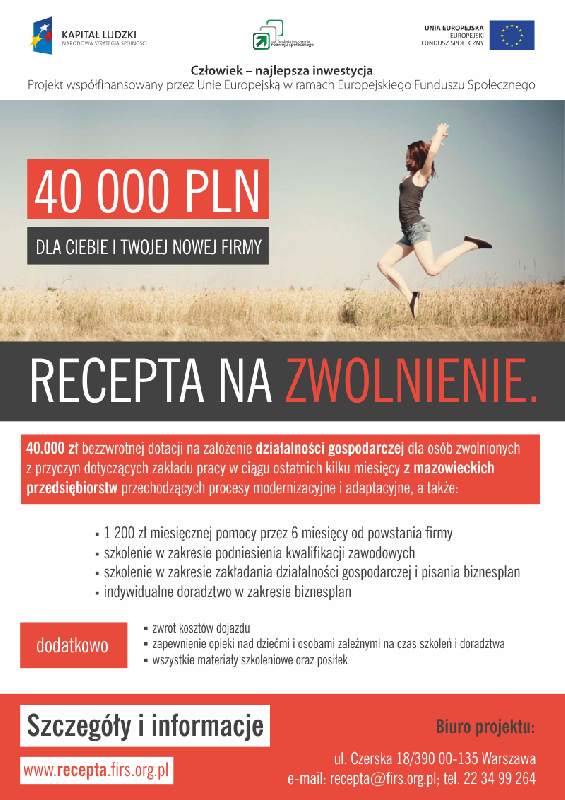 Projekt Recepta na zwolnienie