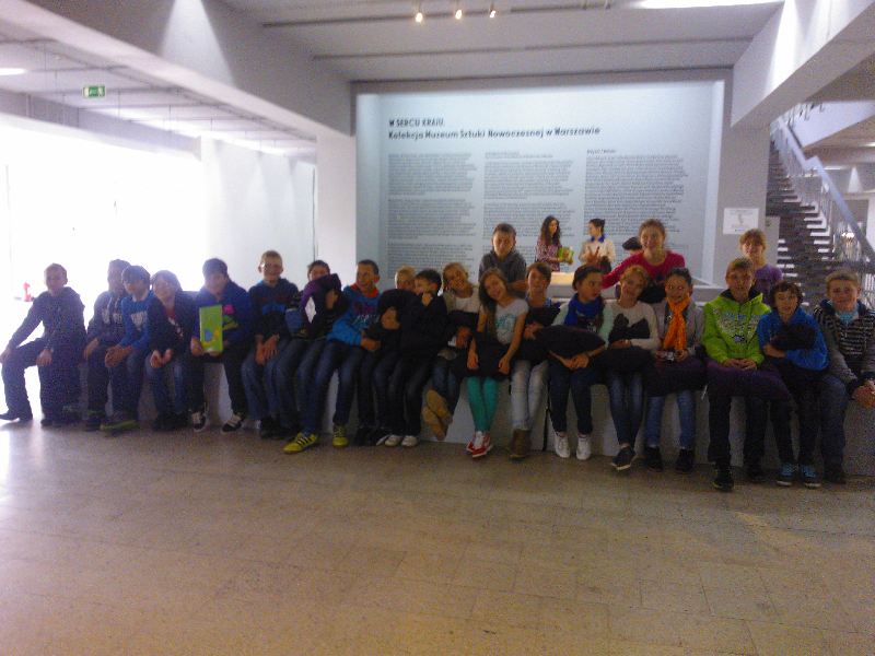Wizyta w MUZEUM SZTUKI NOWOCZESNEJ W WARSZAWIE