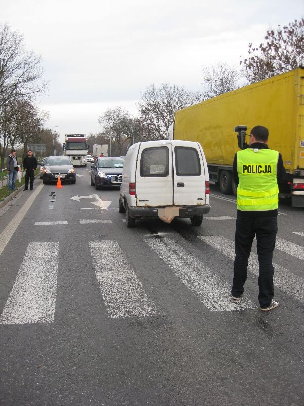 Wypadek na drodze krajowej nr 92. Policja apeluje o ostrożność!