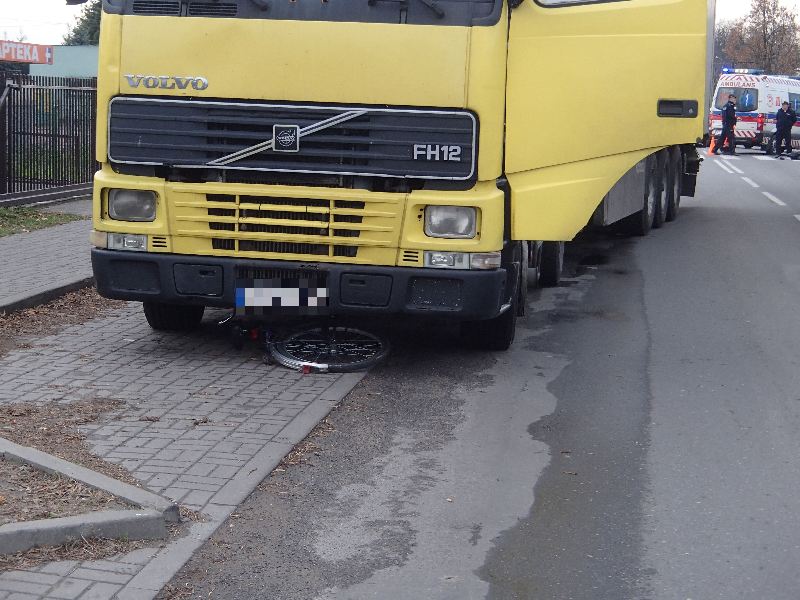 Śmiertelne potrącenie rowerzystki