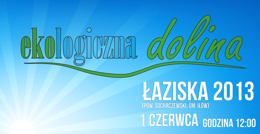 Eko Dolina 2013 - zaproszenie dla wystawców