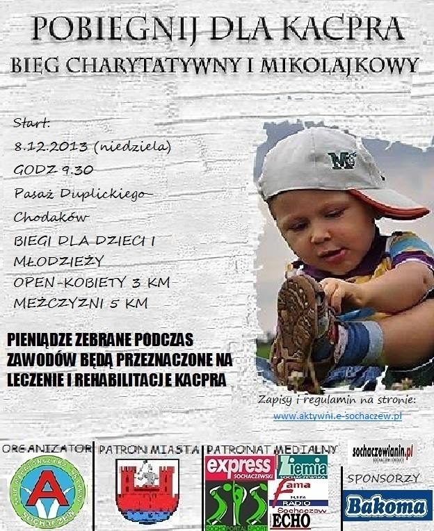 Już 160 osób zapisanych do Biegu dla Kacpra