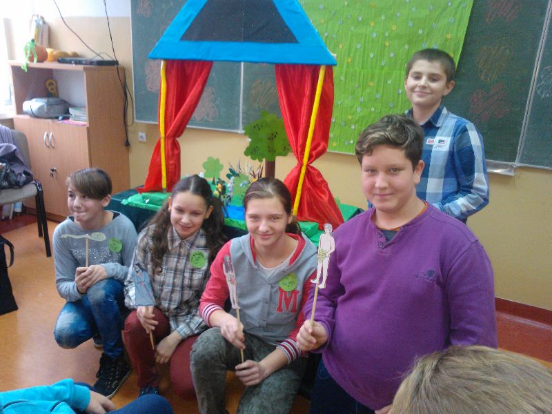 Przedstawienia kukiełkowe na lekcjach języka polskiego