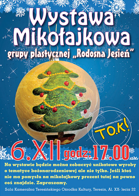 Wystawa Mikołajkowa w TOKu