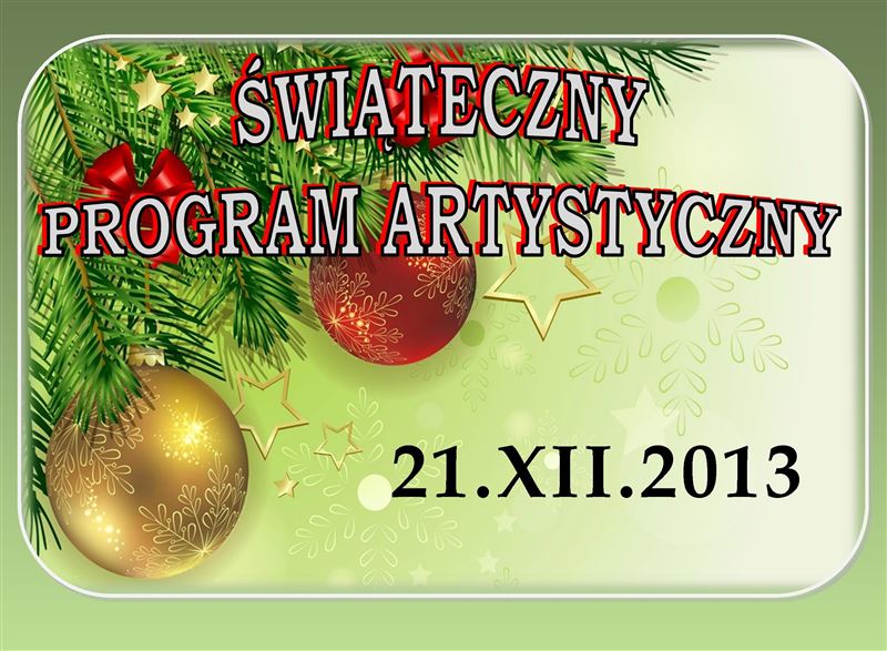 Kiermasz Świąteczny i występy milusińskich tuż tuż!