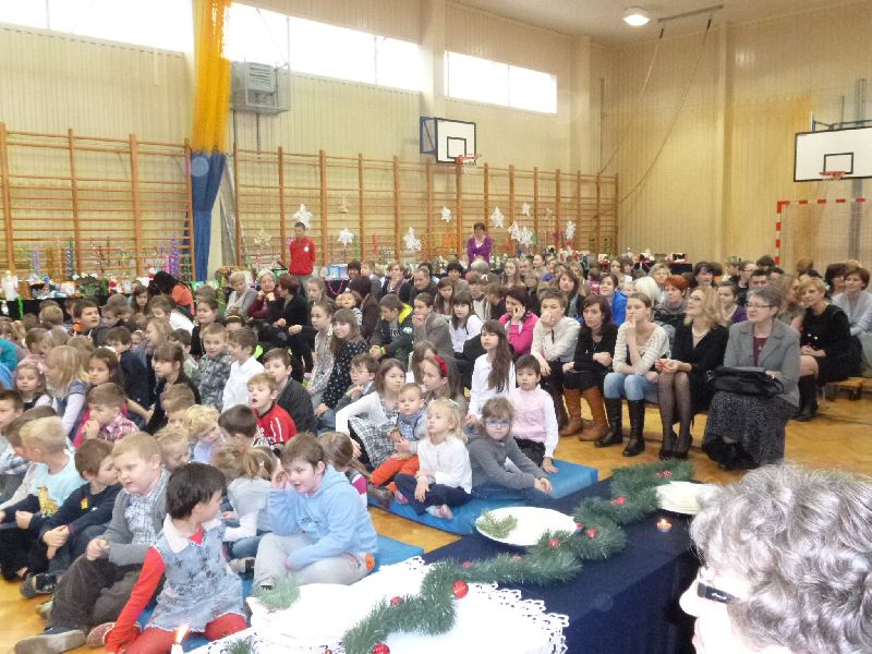 Jasełka i szkolna Wigilia - 30.12.2013