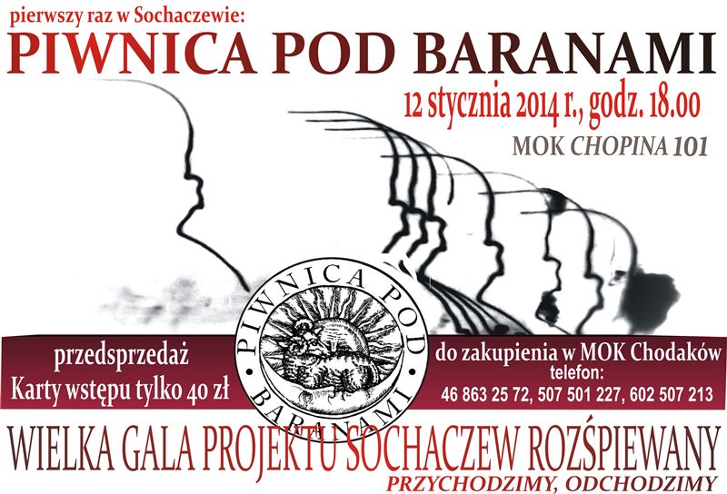 Wielki kabaret na wielką galę projektu Sochaczew Rozśpiewany