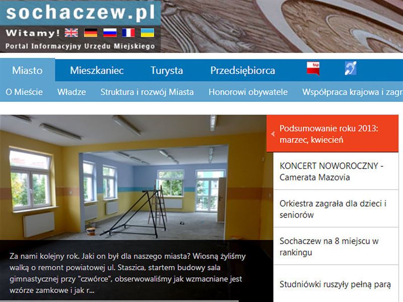 Czas na komentowanie newsów na portalu sochaczew.pl