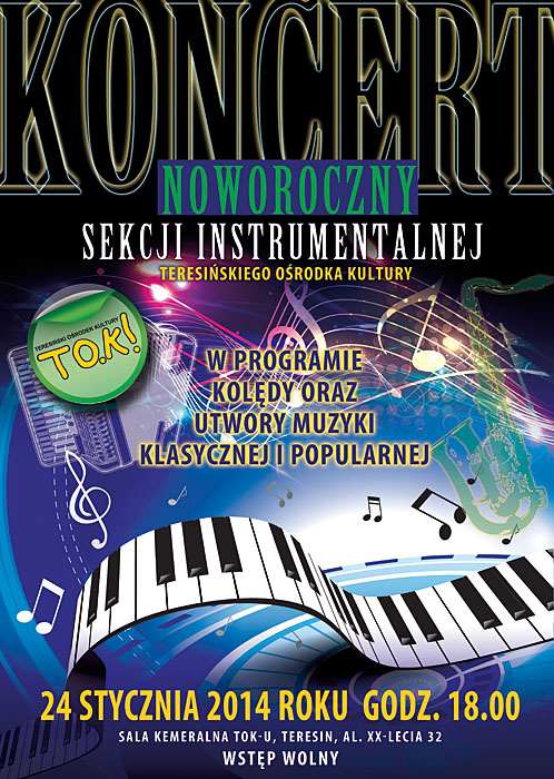 Noworoczny Koncert Sekcji Instrumentalnej TOKu