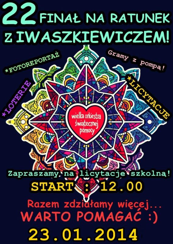 IWASZKIEWICZ ZNÓW ZAGRAŁ Z WOŚP
