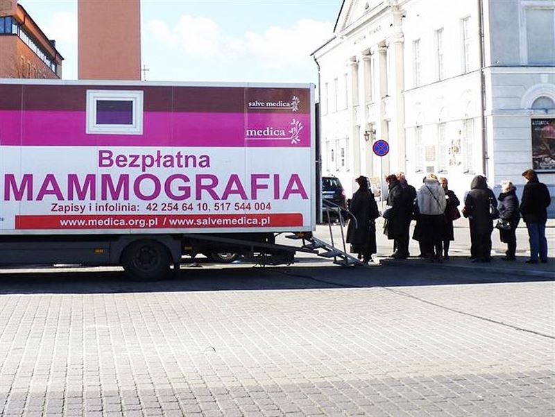8 marca i 25 maja: darmowa mammografia