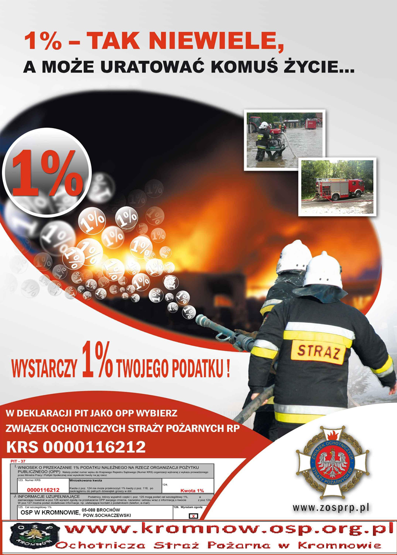 1% dla OSP Kromnów