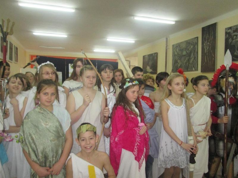 Na Olimpie- międzyklasowy konkurs mitologiczny