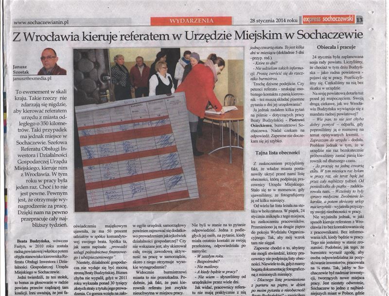 Niegodziwość braci Szostaków