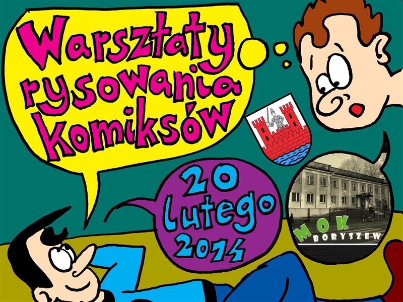 Warsztaty rysowania komiksów - 17.02.2014