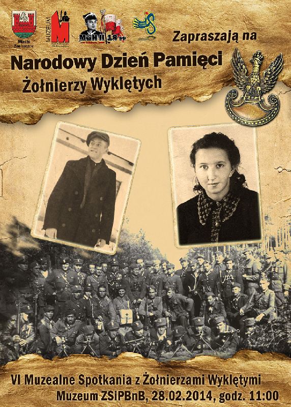 VI Muzealne Spotkania z Żołnierzami Wyklętymi zaproszenie