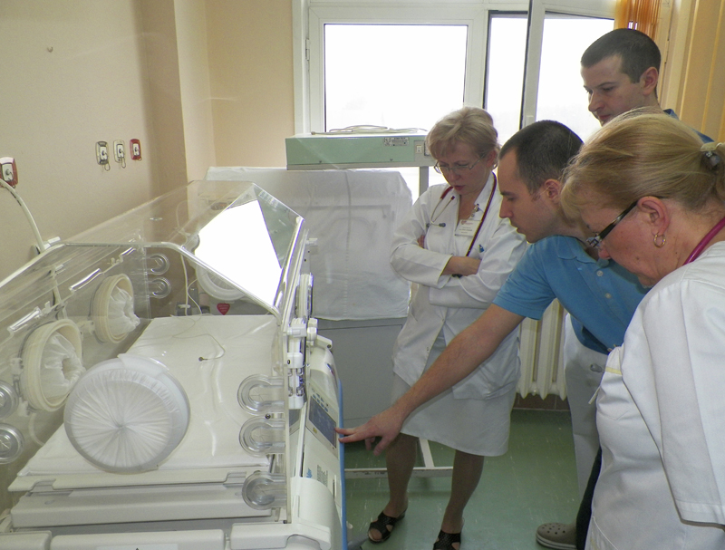 Nowy sprzęt dla oddziału neonatologicznego