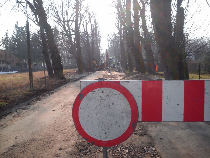 Kanalizacja w budowie