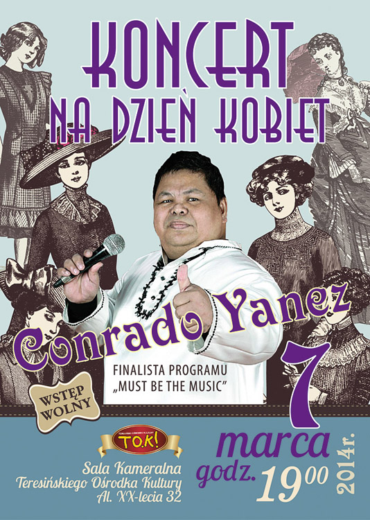 Koncert na Dzień Kobiet w TOKu - Conrado Yanez