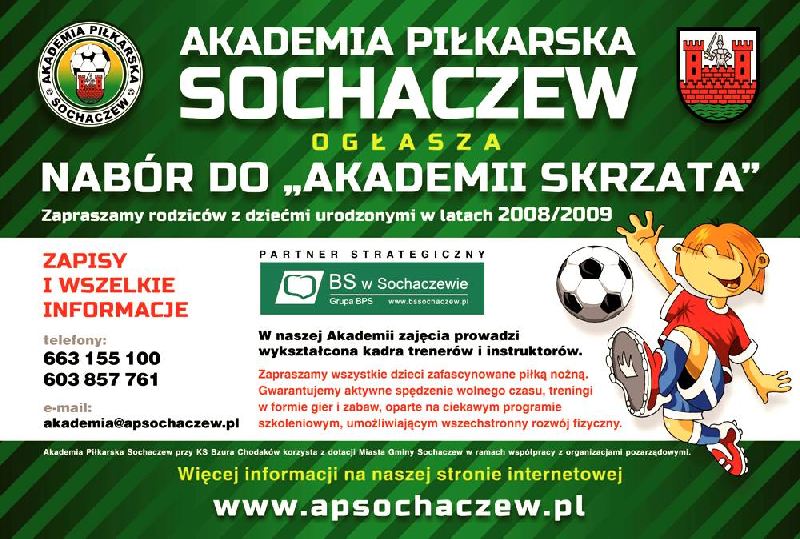 Ogłaszamy nabór do Akademii Skrzatów