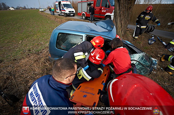 Wypadek drogowy w Starym Żylinie