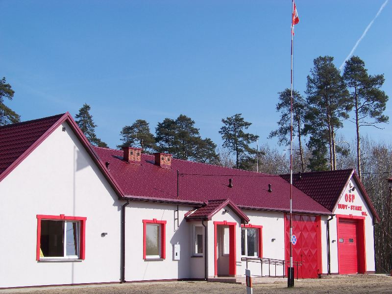 Odbiór świetlicy wiejskiej i strażnicy OSP w Starych Budach