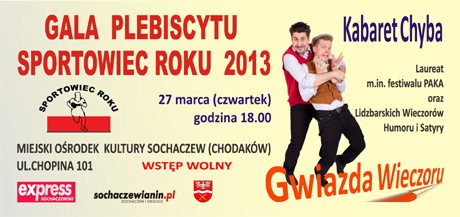 Dziś poznany nazwisko Sportowca Roku 2013