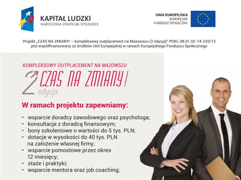 Zwalniają? A może własny biznes...
