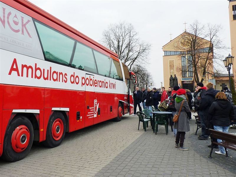 Dziś kolejna akcja oddawania krwi