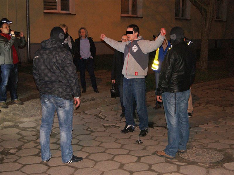 Nocna wizja lokalna Piotra Sz.