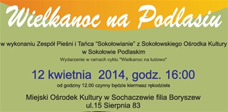 WIELKANOC NA LUDOWO - Już dziś!!