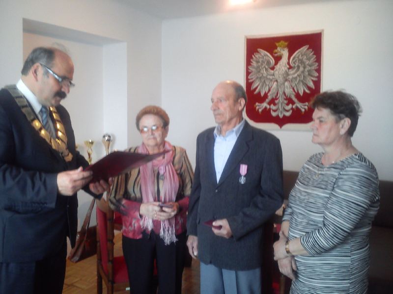 Jubileusz 50-lecia pożycia małżeńskiego - 09.04.2014