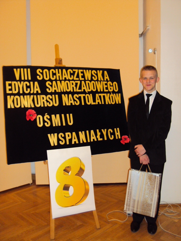 MICHAŁ WALISIEWICZ LAUREATEM KONKURSU „OŚMIU WSPANIAŁYCH”	