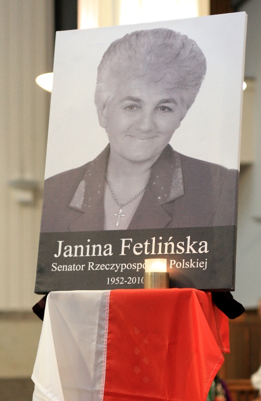 Pamiętamy o śp. Senator RP Janinie Fetlińskiej