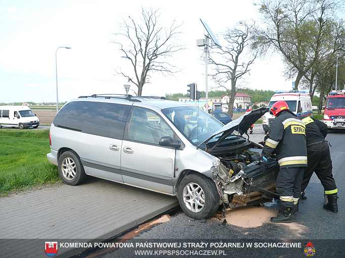 Zdarzenie drogowe w Topołowej